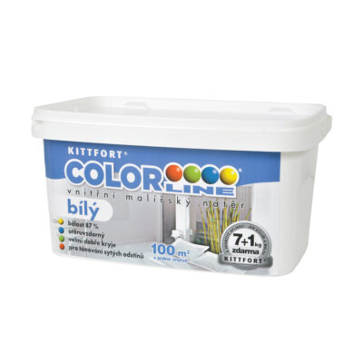 COLORLINE bílý malířský nátěr 7+1 kg